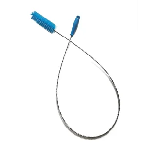 Custom Food Grade HACCP Color-Coded Stainless Steel Long Flexible Handle Pipe Tube Cleaning Brush