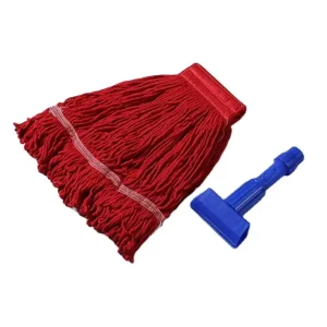 Custom Industrial Detachable Standard Lobby Floor Cleaning Cotton Wet Mop Head Replacement Refill