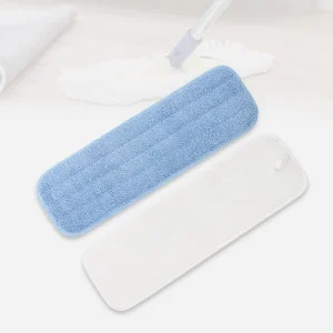 Custom Machine-Washable Microfiber Flat Mop Head Pad Refill for Dry and Wet Cleaning