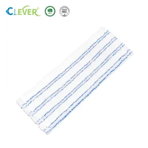 Custom Microfiber Commercial Flat Mop Pad Wet Mop