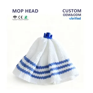 Custom Microfiber Mop Head for Home or Hotel Cleaning