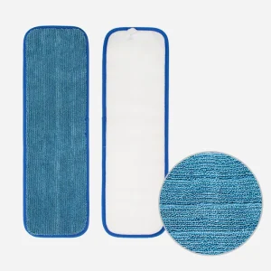 Custom Microfiber Mop Pad Replacements Machine-Washable Reusable Dry and Wet Flat Mop Head Refills