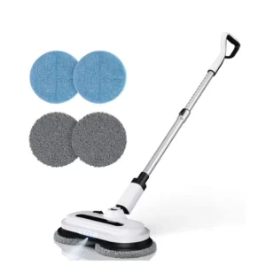 Custom Package Handheld Cordless Electric Spray Spin Mop with Detachable Water Tank Household Use 2600mAh Battery