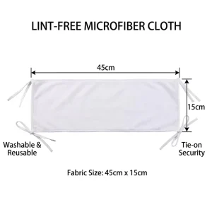 Custom Size Reusable ESD Class 100 1000 Cleanroom Mop Microfiber Lint Free Anti static Flat Mop Telescopic Handle Stainless
