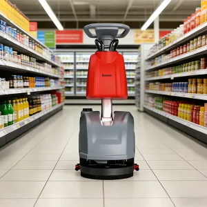 Customized Industrial Household Hand Push Electric Floor Scrubber Small Sweeping Cleaning Machine