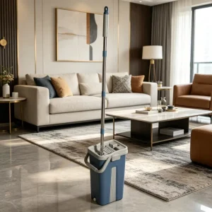Customized Professional Microfiber Wet Mop With Bucket for Tile Floors and Vinyl Floors