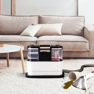 Cyclone Carpet Cleaning Machine, Small Wet and Dry Vacuum for Household, Car, and Sofa Use