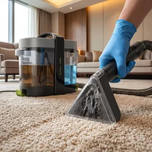 Cyclone Portable Carpet Cleaner Vacuum Machine for Fabric Upholstery and Rugs