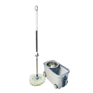 D005 Household Spin Mop with Telescopic Handle for Floor Cleaning