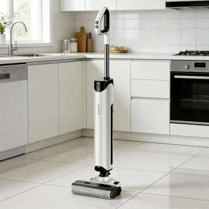 D500 17000Pa Cordless Floor Washer with Smart Sensing, Self-Cleaning, Tri-Edge Cleaning, LED Display, and Brushless Motor
