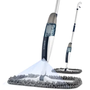 DARIS 360 Magic Home Customized Spray Mop for Floor Cleaning Flat Lazy Mops with Microfiber Washable Pads