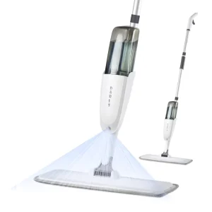 DARIS 360 Swiveling Head Cleaning Dry Wet Flat Spray Mop Wood Floor Mops With Detergent Bottle