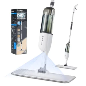 DARIS Good Quality Household Products Flat Mop Easy to Use Squeeze Mop Spray Water Mop for Floor Cleaning