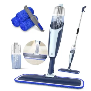DARIS Household Best Flat Spray Mop 360 Rotary Floor Cleaning Tools Hand free Microfiber Mops
