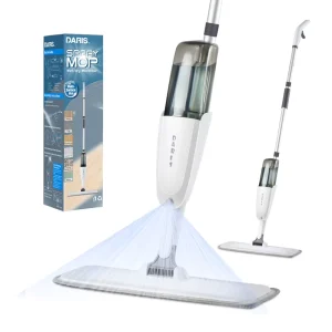 DARIS Price Spray Mop with Water Tank and Microfiber Flat Mop Head for Household Cleaning