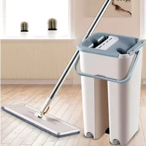 DOOSO Flat Mop for Dry and Wet Surfaces Professional Cleaning Tool