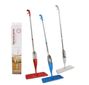 DS2006 Kitchen Bathroom Reusable Rotating Flat Mops Dry Wet Floor Mop Microfiber Spray Mop for Floor Cleaning