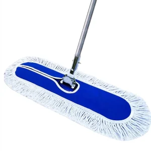 DS2579 Commercial Cotton Floor Dust Mop for Hardwood and Tile with Adjustable Steel Handle