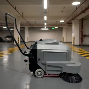 DS3 Walk-Behind Floor Sweeper, 990 mm Cleaning Width, 12V 103Ah Battery, 1600 m²/h