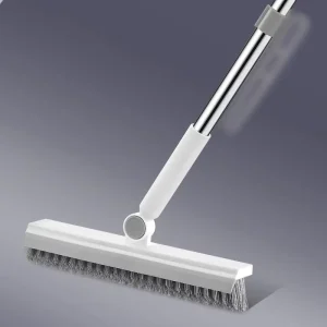 DS3868 Bathroom Long Handle Bathtub Push Broom Shower Tile Grout Scrubber Rotatable Crevice Cleaning Brush Floor Scrub Brush