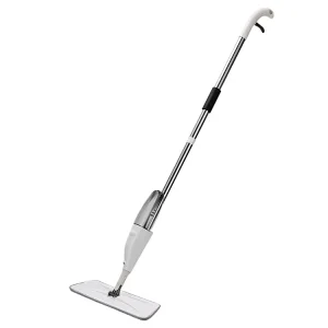DS4740 Wet Dry Microfiber Flat Spray Mop with Refillable Bottle for Hardwood Laminate Ceramic Floors
