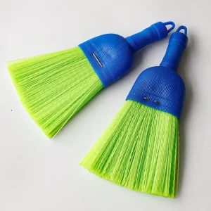 DS4935 Polys Fiber Handheld Brush Hand Broom for Outdoor Car Floors Table and Keyboard Plastic Whisk Broom