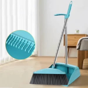 DS5049 Kitchen Office Lobby Broom and Dustpan Set Long Handle