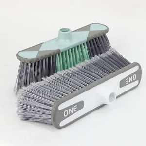 DS5076 Detachable Installable Soft Bristle Sweeping Brush Floor Sweeper Cleaning Broom Head Plastic Refill Broom Head