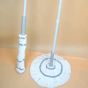DS5695 Cotton Rotating Dry/Wet String Floor Mop with Wringer for Hardwood Floor Cleaning
