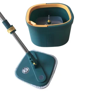 Decontamination Separation Mop Bucket with 360-Degree Rotation