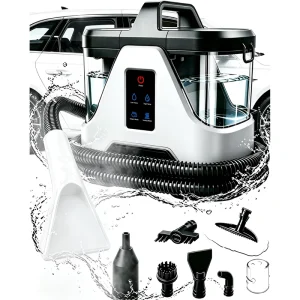Deep Cleaning High Pressure Wet And Dry Professional Fabric Portable Steam Spot Vacuum Carpet Cleaner For Car Interior Sofa