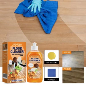 Descaling, Polishing, and Anti-Slip Floor Cleaner for Wood Flooring