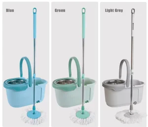 Detachable Basket Mop Bucket with Wet and Dry Function and Automatic Wringer
