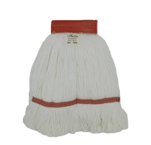 Detachable Fiber String Wet Mop Head, 4 Colors, for Hotel and Janitorial Cleaning