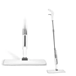 Detachable Flat Spray Mop with Microfiber Pad for Floor Cleaning