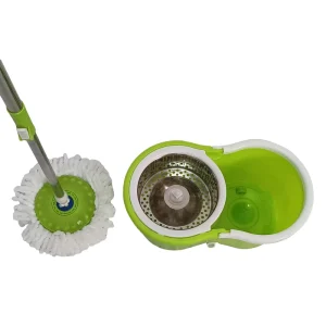 Detachable Spin Mop and Bucket Set with Replacement Mop Heads