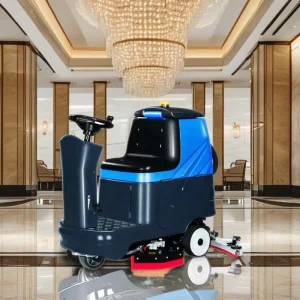 Direct Factory Delivery Mini Intelligent Industrial Floor Scrubber Ride On for Hotels Garment Shops Electric Fuel