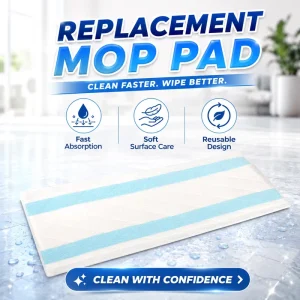 Disposable Dry Mop Refill Pads with Electrostatic Nonwoven Floor Dust Cloths