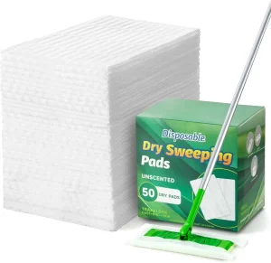 Disposable Nonwoven Electrostatic Wet and Dry Mop Cloth Refills for Home and Kitchen