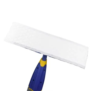 Disposable Soft White Square 100% Polyester Wet Jet Absorbent Dust Mop Pad for Floor Cleaning