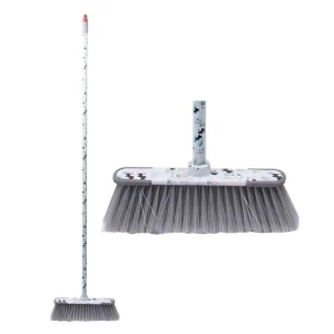 Dog Patterned Handle Broom for Indoor and Outdoor Floor Cleaning
