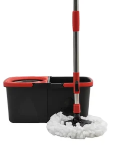 Double-Bucket Mop with Double Wringer