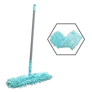 Double-Sided Microfiber Flat Floor Mop
