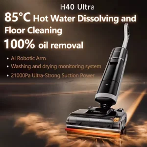 Dreame Wet Dry Steam Vacuum Cleaner H15 H14 H12 85℃ Mopping Floor 100℃ Hot Water Self Cleaning Floor Scrubber Machine
