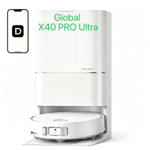 Dreame X40 PRO Anti Tangle Brush All in One Vacuum Mop 13000Pa Suction Hepa Filtration Ce Certified Smart Robotic Vacuum Mop