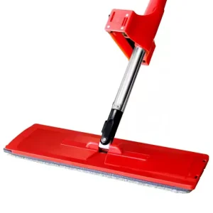 Dry and Wet Flat Mop with No-Wash Design