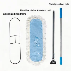 Dry and Wet Use Dust Removal Mop