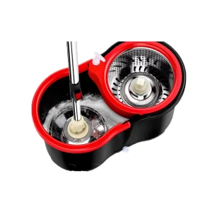 Dual-Drive 360° Spin Mop and Bucket Set with Heightened Bucket