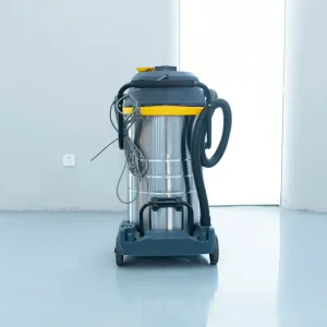 Dual-Motor Stainless Steel Industrial Wet and Dry Vacuum Cleaner for Dust Cleaning