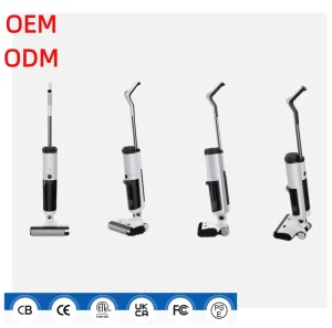Dual Tank Handheld Floor Washing Machine Self-Cleaning Wet and Dry Vacuum Cleaner with HEPA Filter and Brushless Motor for Hotels